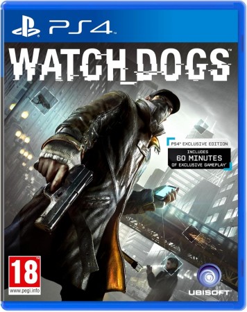 Watch dogs (brukt) - Playstation 4 spill (ps4)