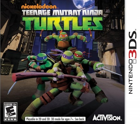 Nickelodeon Teenage mutant ninja turtles (brukt) - Nintendo 3DS spill