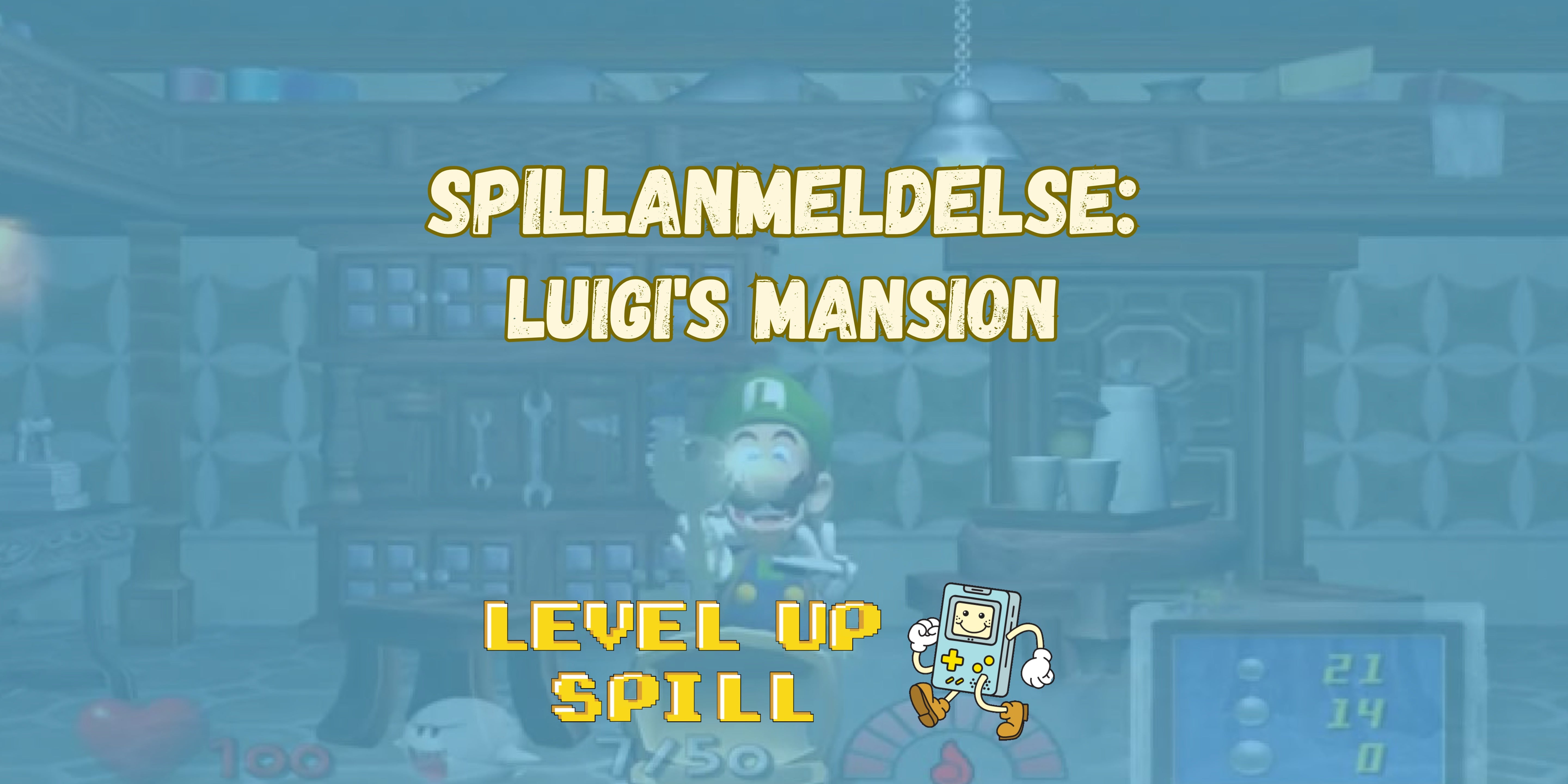 Spillanmeldelse: Luigi’s Mansion (Nintendo GameCube) – Et spøkelsesjakt-eventyr med sjel