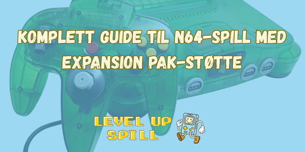 Komplett guide til N64-spill med Expansion Pak-støtte