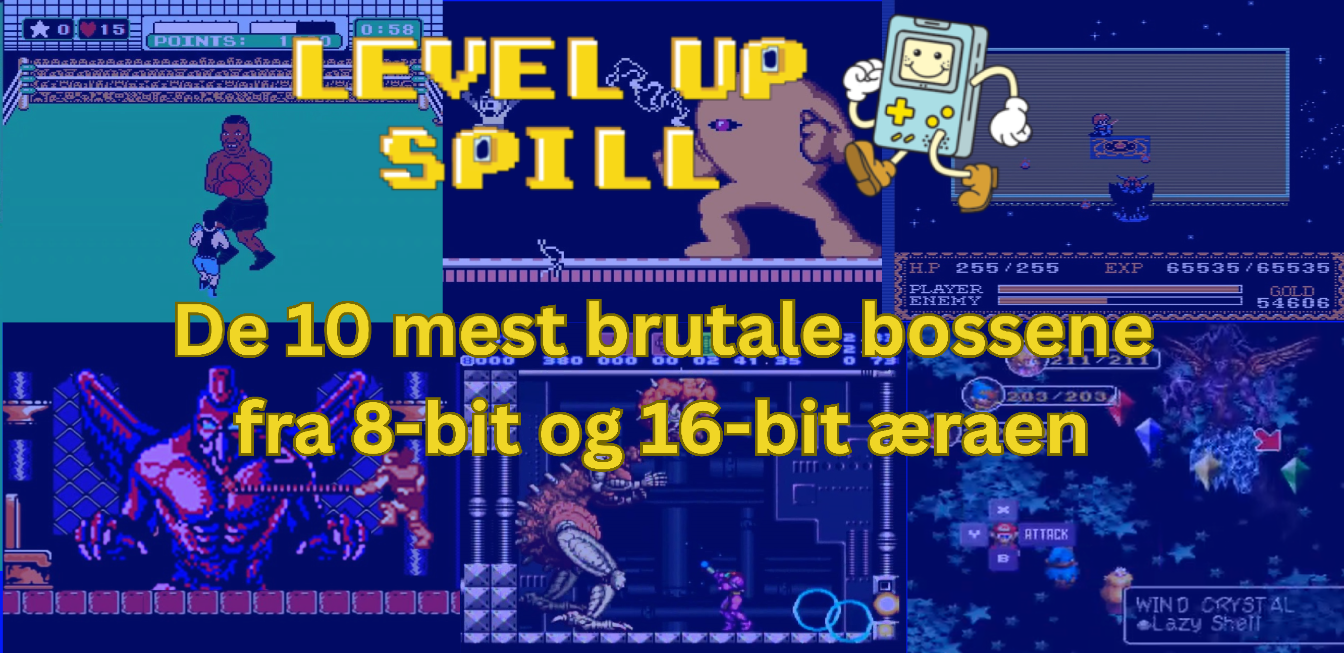 De 10 mest brutale bossene fra 8-bit og 16-bit æraen