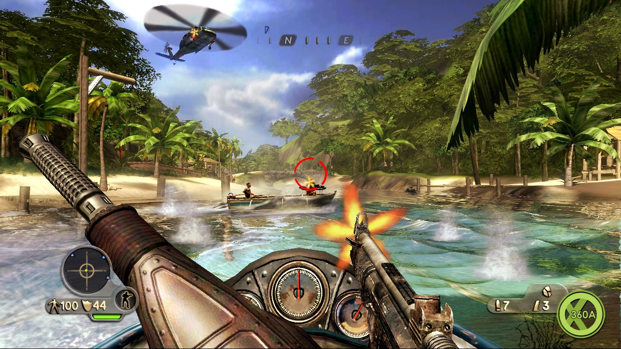 Gameplay-bilde fra Far Cry Instincts Predator – Xbox 360 spill