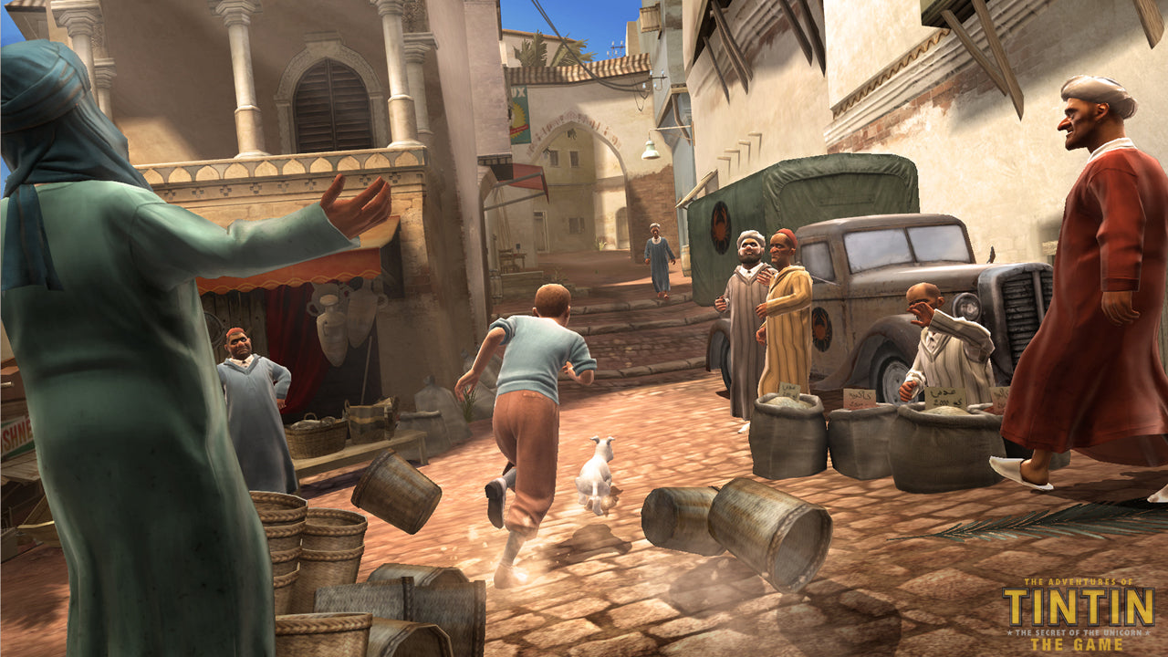 The Adventures of Tintin - The Secret of the Unicorn - Playstation 3 spill (ps3)