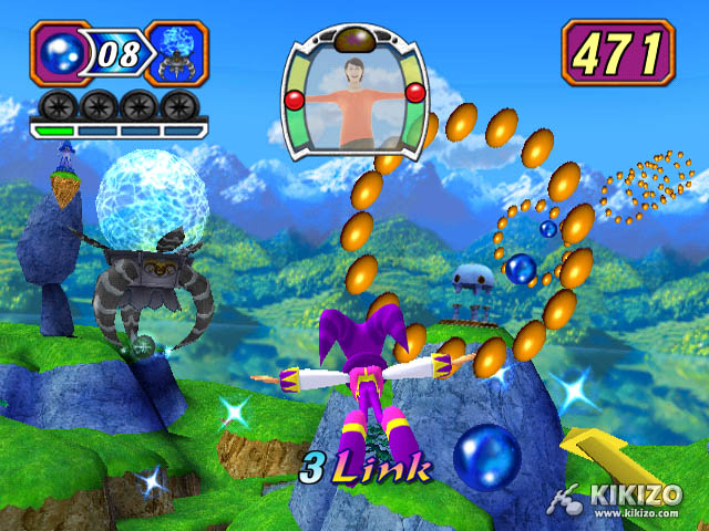 Gameplay-bilde fra Sega superstars - Playstation 2 spill (PS2)