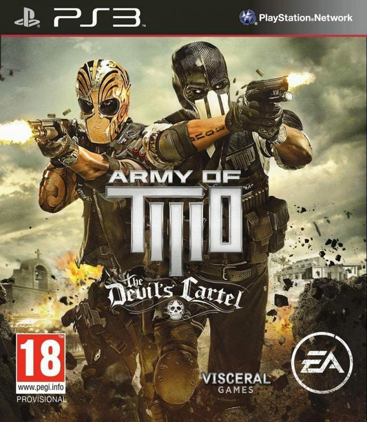 Army of two: The devils cartel (brukt) - Playstation 3 spill (PS3)