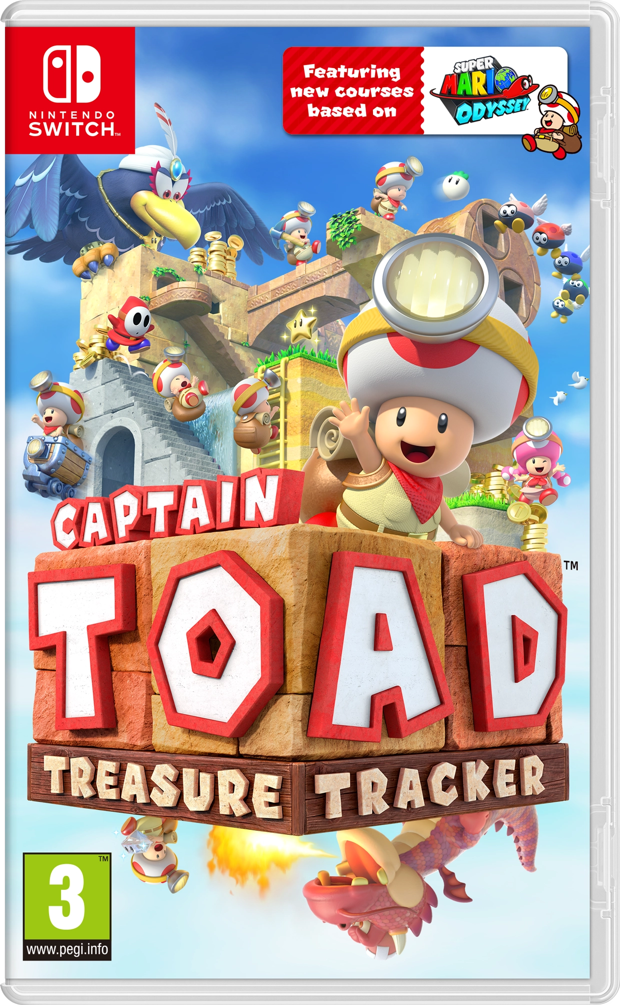 Captain Toad: Treasure Tracker - Nintendo switch spill