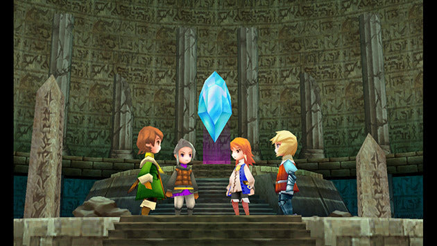 Gameplay-bilde fra Final fantasy III / 3 – Nintendo DS spill