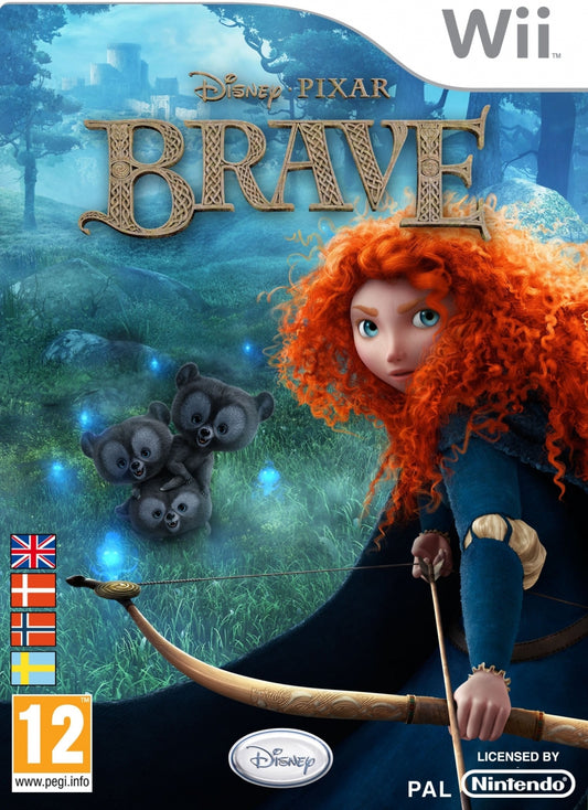 Disney pixar: Brave (brukt) - Nintendo wii spill