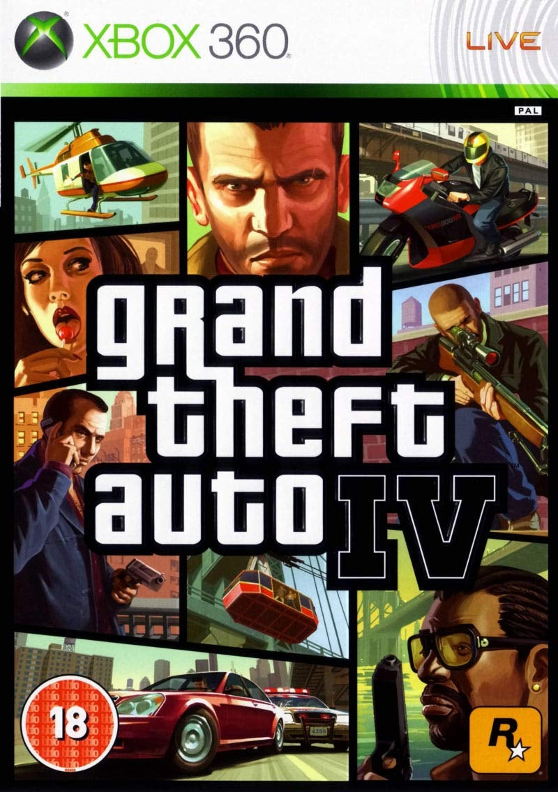 Grand theft auto 4 (GTA 4) (brukt) - Xbox 360 spill