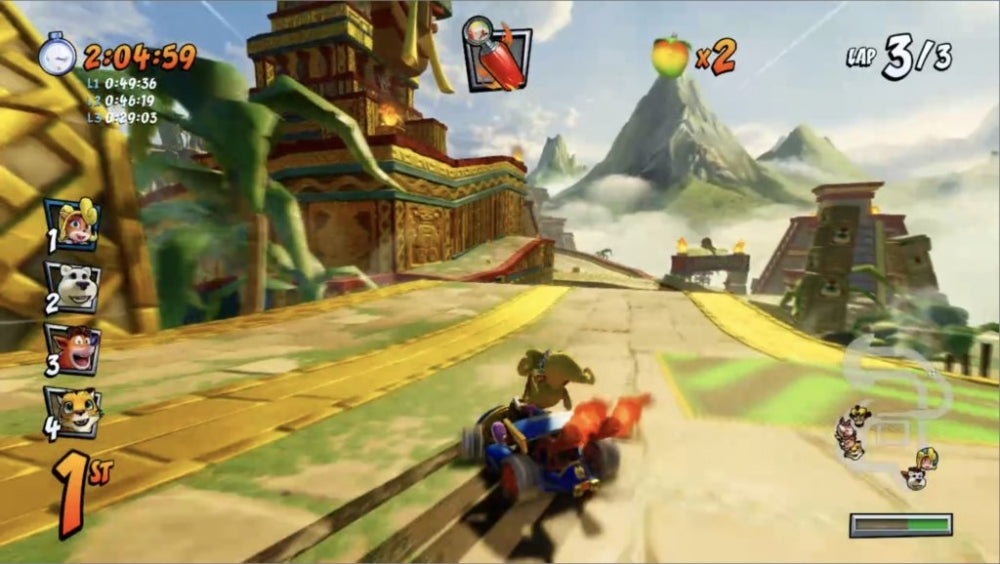 CTR: Crash team racing Nitro Fueled (brukt) - Nintendo switch spill