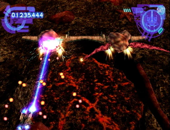 Silpheed - The Lost Planet - Playstation 2 spill (PS2)