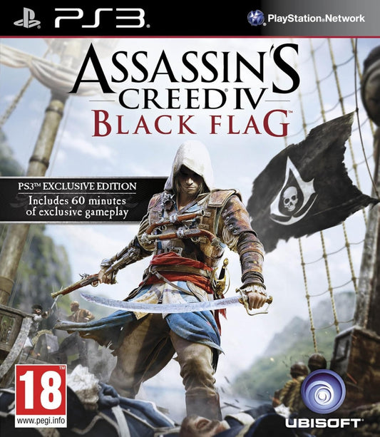 Assassin’s creed 4 / IV Black flag (brukt) - Playstation 3 spill (ps3)