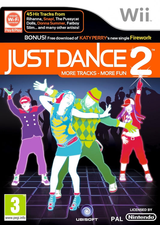 Just dance 2 (brukt) - Nintendo Wii spill