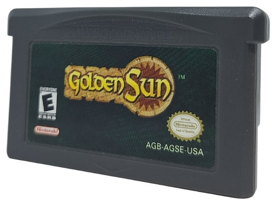 Golden sun (komplett i eske - CIB) (brukt) - Gameboy advance spill (GBA)