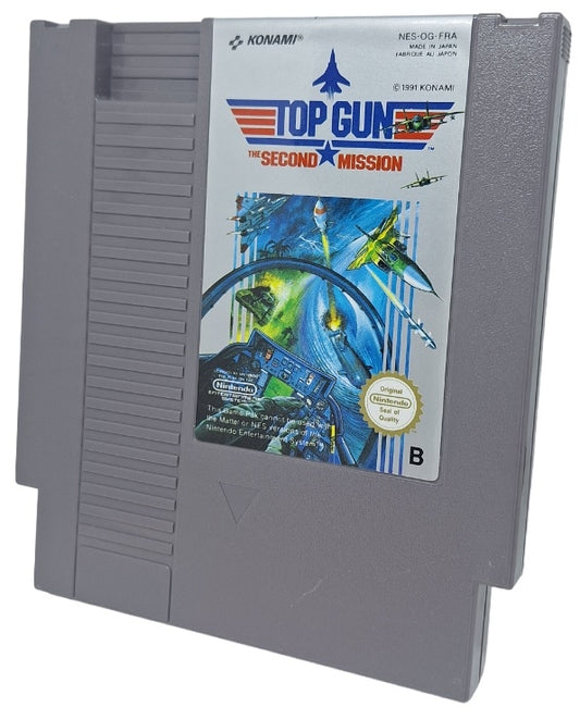 Top gun: The second mission (brukt) (Kun kassett) - Nintendo entertainment system spill (NES)