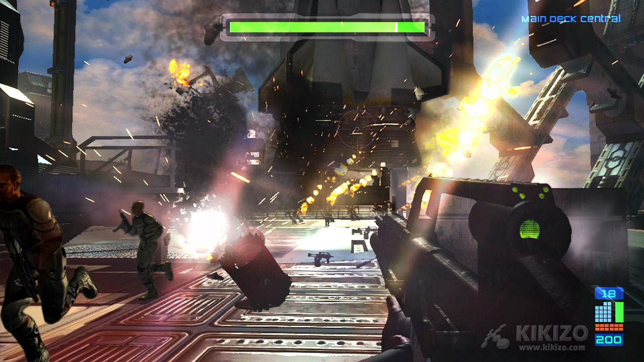 Gameplay-bilde fra Perfect Dark Zero – Xbox 360 spill