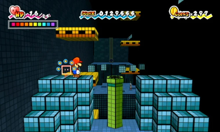 Super paper mario (nintendo selects) - Nintendo Wii spill