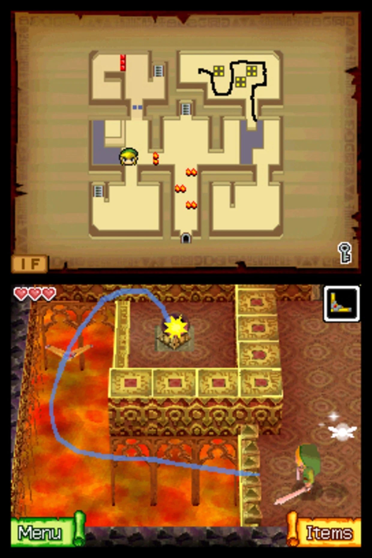 The legend of zelda: Phantom hourglass (brukt) - Nintendo DS spill