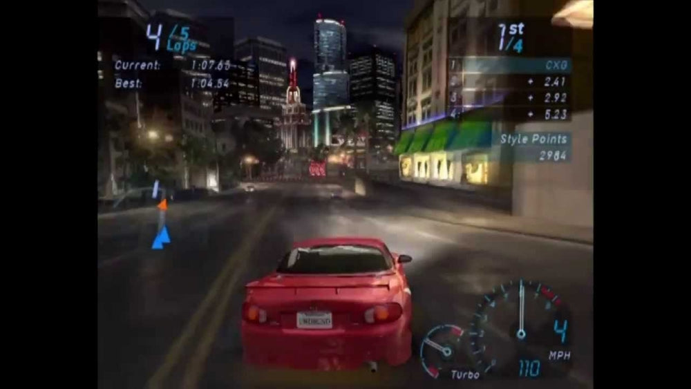 Need for speed: Underground - Playstation 2 spill (ps2)