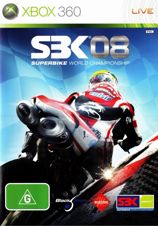 SBK 08: Superbike world championship (brukt) - Xbox 360 spill