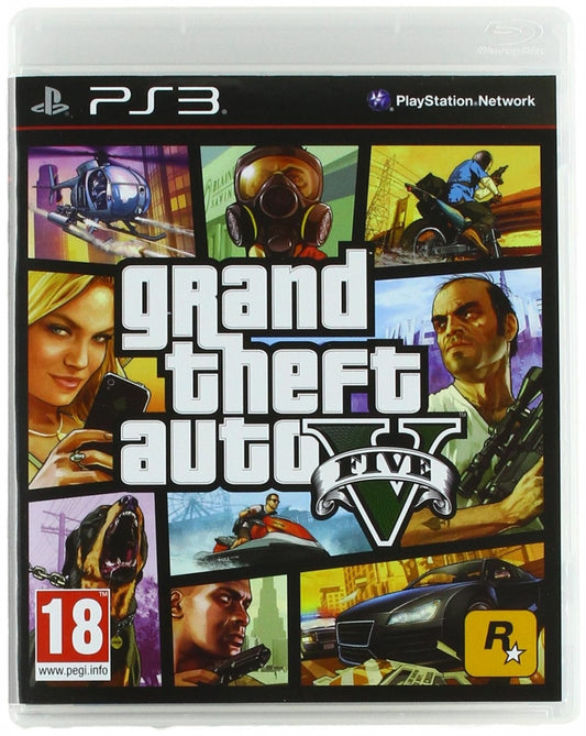 Grand Theft Auto 5 (GTA5) (brukt) - Playstation 3 spill (PS3)