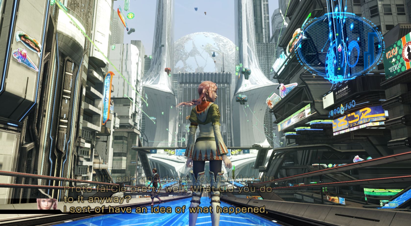 Gameplay-bilde fra Final Fantasy XIII-2 – Xbox 360 spill
