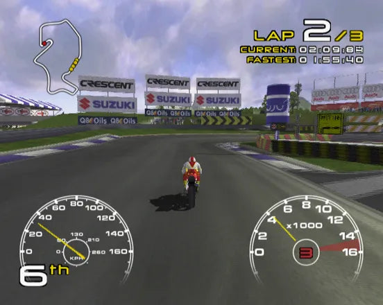 Crescent suzuki racing - Playstation 2 spill (PS2)