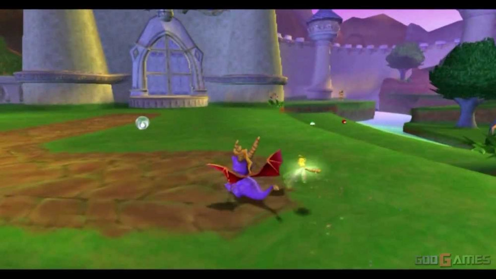 Spyro: Enter the dragonfly (brukt) - Playstation 2 spill (ps2)