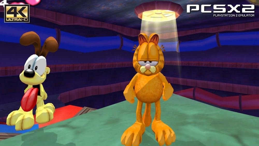 Garfield: Saving arlene (brukt) - Playstation 2 spill (ps2)