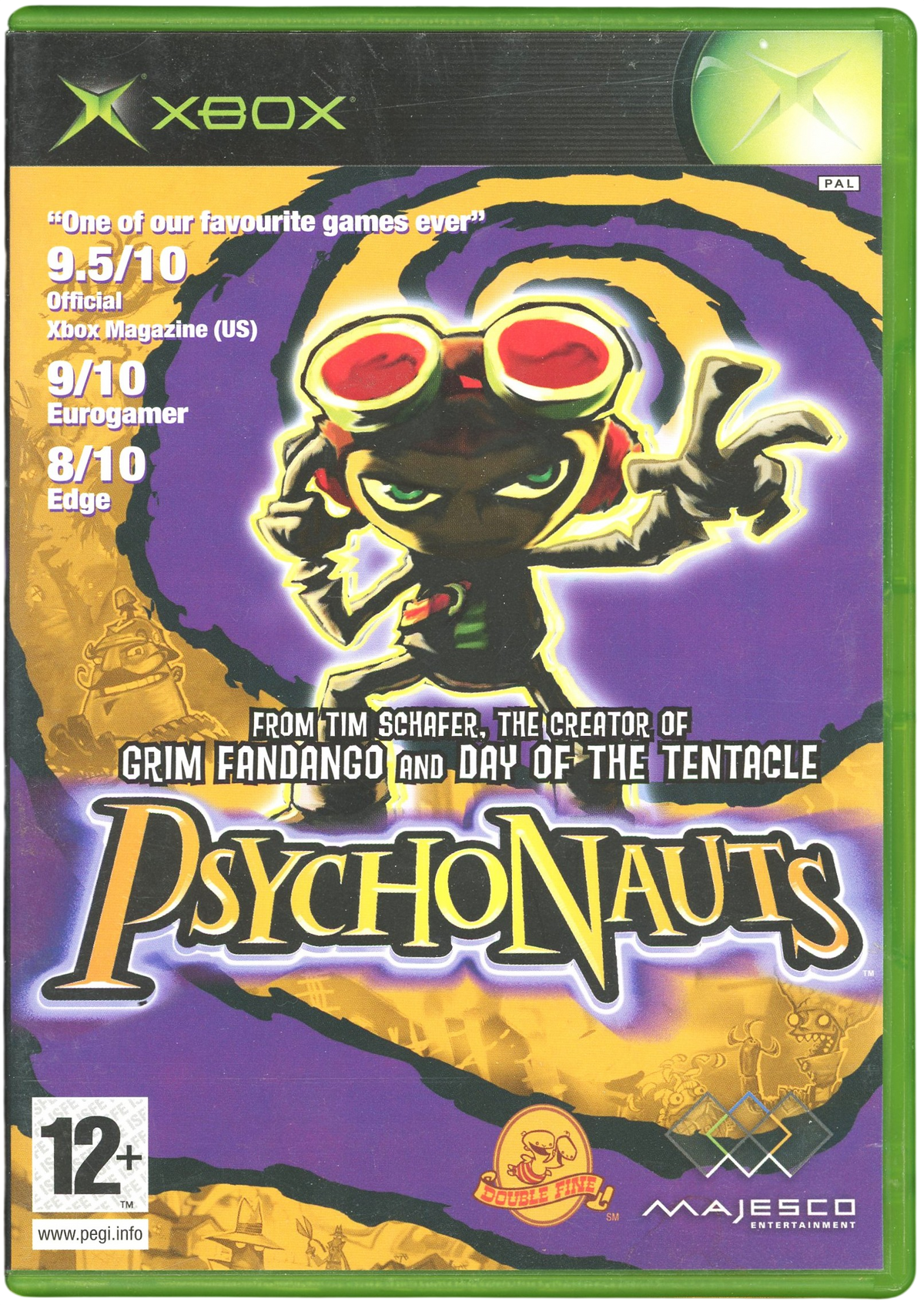 Psychonauts - Xbox original spill
