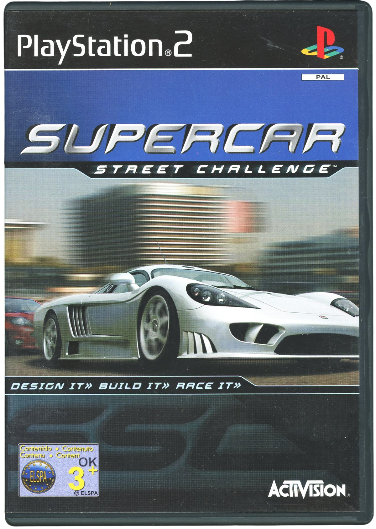 Supercar Street Challenge - Playstation 2 spill (PS2)