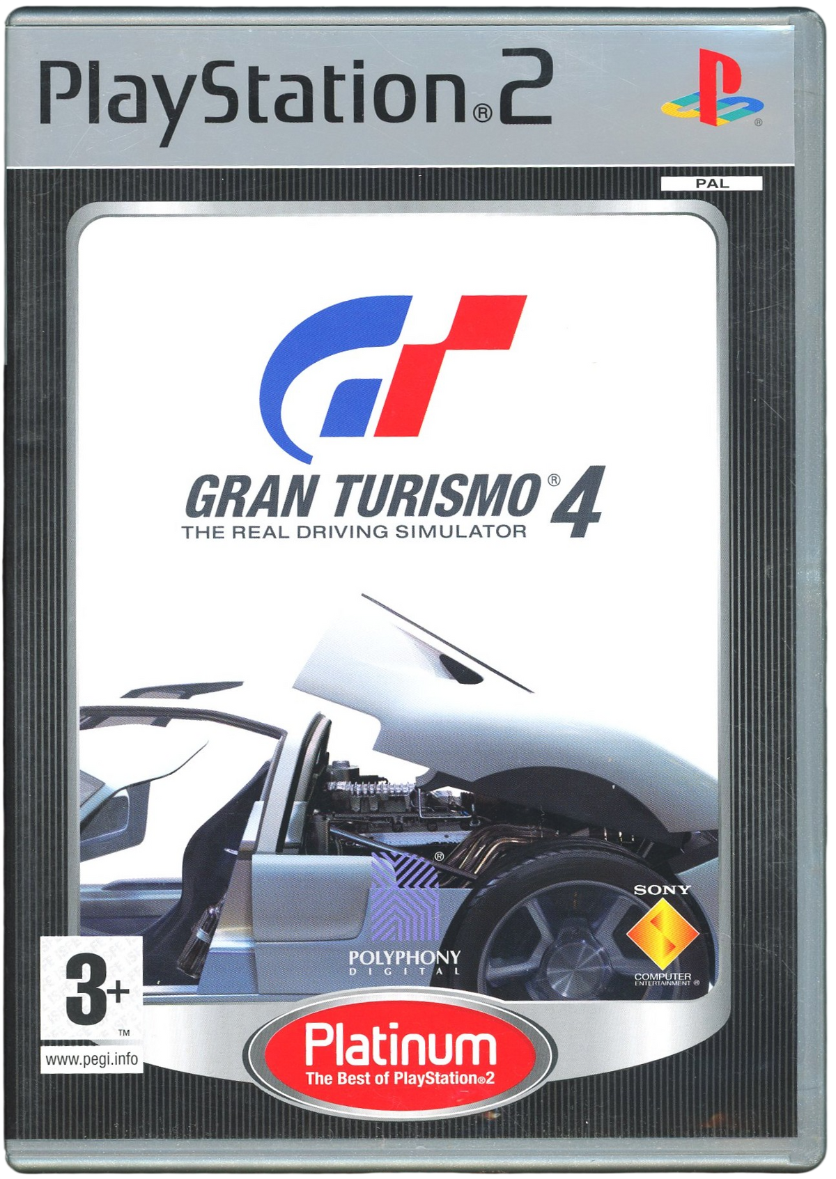 Gran turismo 4 (Platinum) - Playstation 2 spill (PS2)