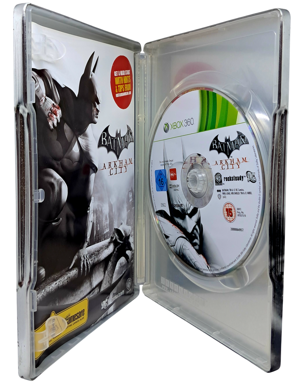 Produktbilde av Batman Arkham City Steelbook Xbox 360 Spill
