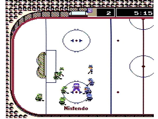 Ice hockey (USA) - Nintendo entertainment system / NES spill