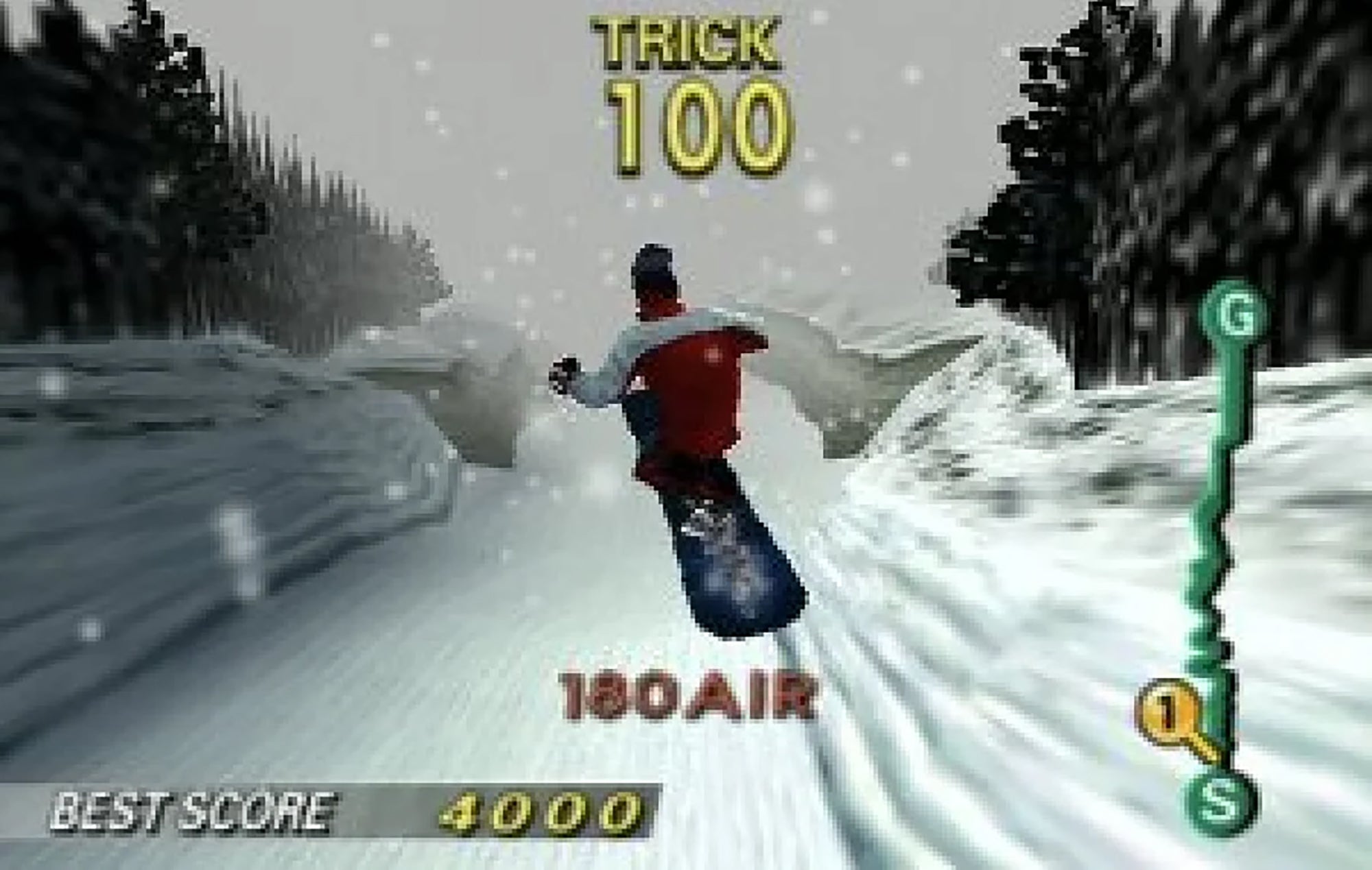 1080° Snowboarding – Nintendo 64 spill (N64)