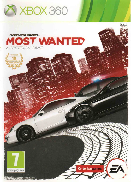 Bilde av Need for speed most wanted - Xbox 360 spill