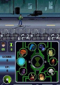 Ben 10 Alien force - Vilgax attacks – Nintendo DS spill