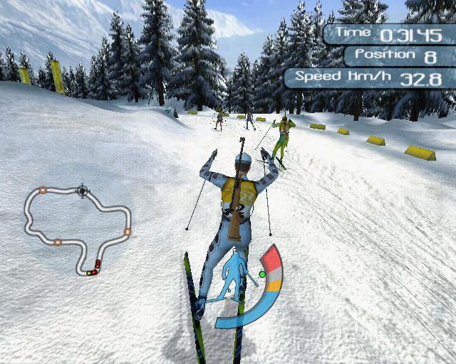 RTL Biathlon 2007 - Playstation 2 spill (PS2)
