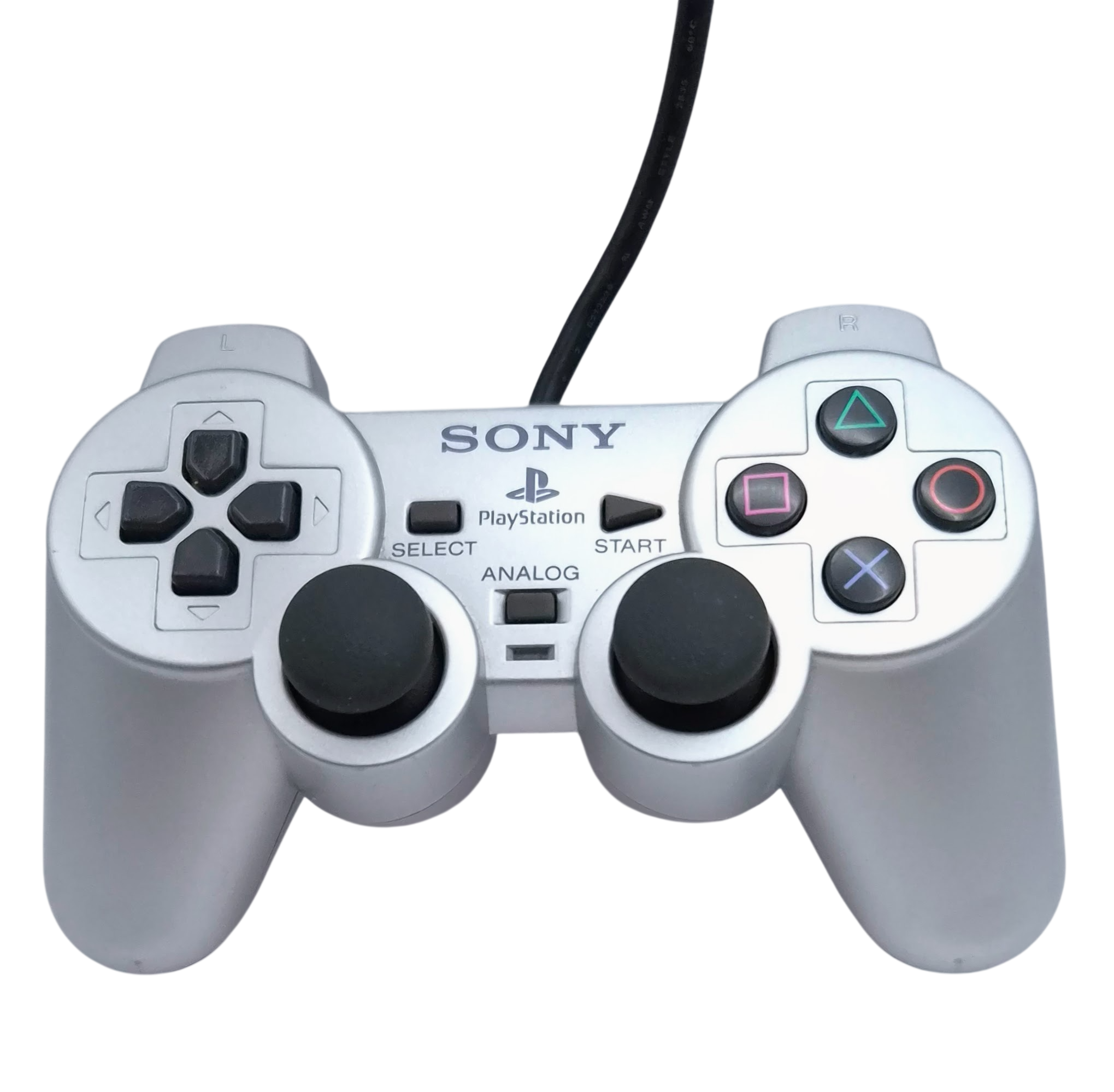 Original silver phat sony playstation 2 konsoll (PS2)