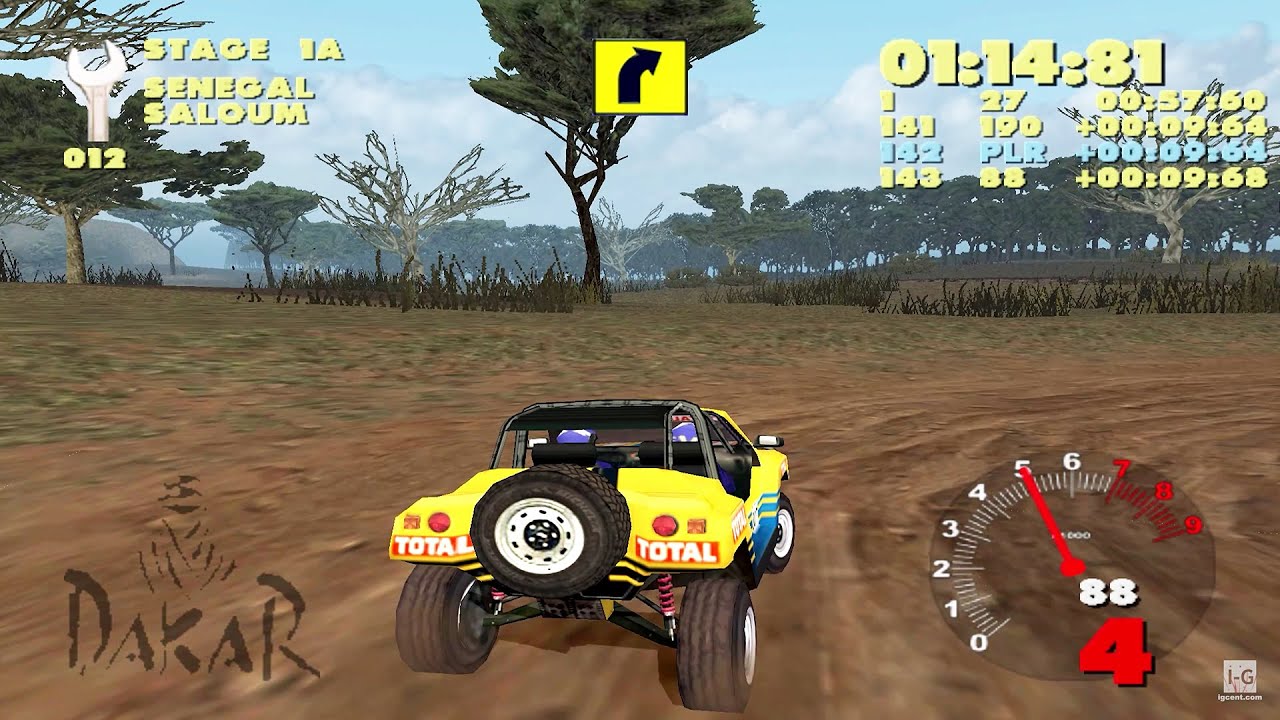 Paris-Dakar Rally - Playstation 2 spill (PS2)