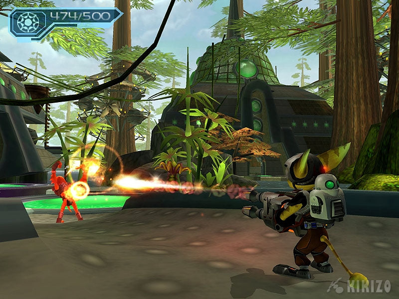 Ratchet and clank 3 (platinum) (Brukt) - Playstation 2 spill (PS2)