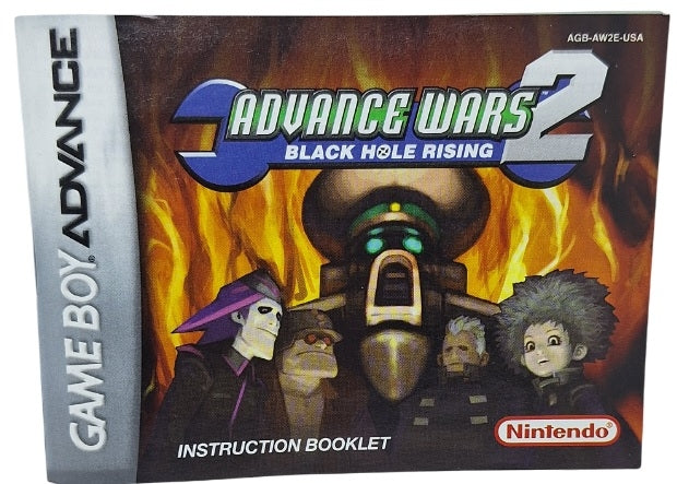 Advance wars 2: Black hole rising (komplett i eske - CIB) (brukt) - Nintendo gameboy advance spill (GBA)