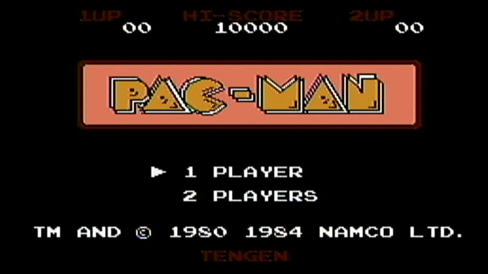 Pac-man (brukt) (kun kassett) - Nintendo entertainment system spill (NES)