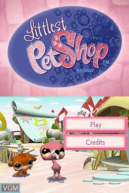 Gameplay-bilde fra Littlest pet shop friends : Beach - Nintendo DS spill