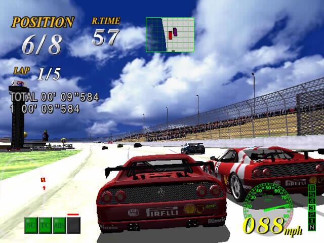 Ferrari F355 Challenge - Playstation 2 spill (PS2)