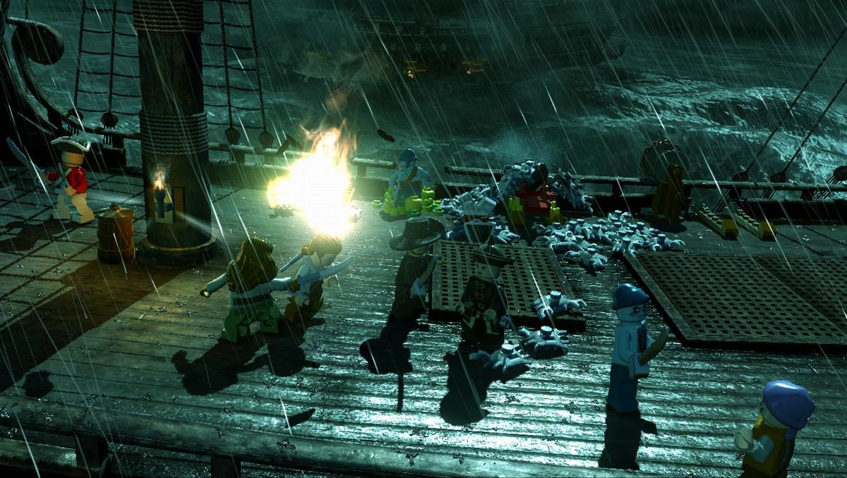 Gameplay-bilde fra Lego Pirates of the Caribbean – Xbox 360 spill