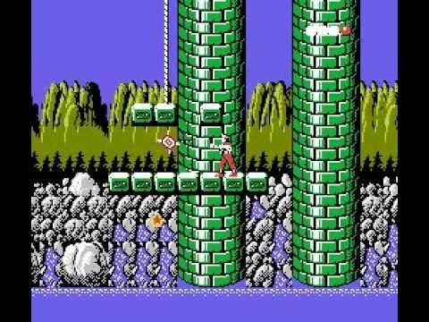 Gameplay-bilde fra Tecmo Rygar (Kun kassett) - Nintendo entertainment system spill (NES)