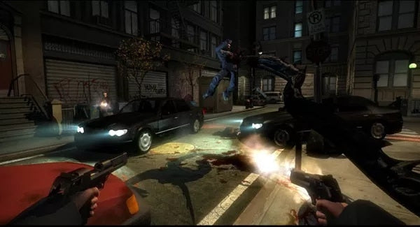 Gameplay-bilde fra The darkness - Xbox 360 spill
