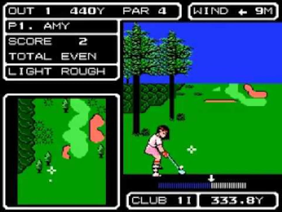 Golf (USA) - Nintendo entertainment system / NES spill