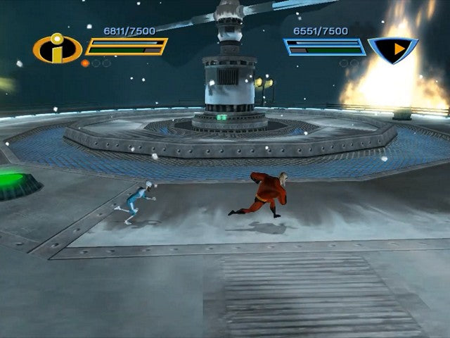 The Incredibles - Rise of the Underminer - Playstation 2 spill (PS2)